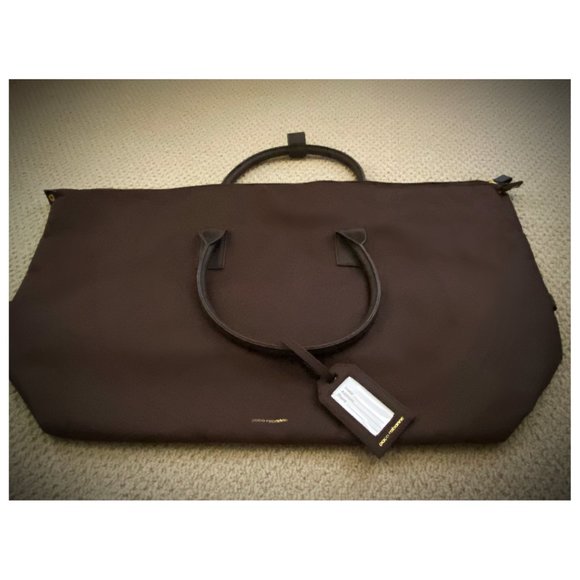 Paco Rabanne Large Canvas Tote with Leather Detail - Picture 2 of 8